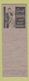 Matchbook Cover - Wm Schwarz Tailor Cleaner Barrington IL pinup