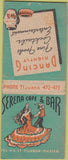 Matchbook Cover - Serena Cafe Bar Tijuana Mexico girlie BOBTAIL