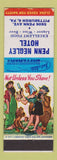 Matchbook Cover - Penn Negley Hotel Pittsburgh PA hillbilly