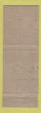 Matchbook Cover - Owens Service Marathon oil gas Lima OH