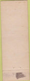Matchbook Cover - US Army 26th Division Federal