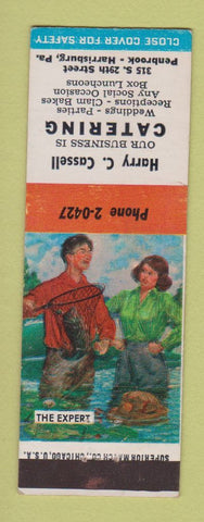 Matchbook Cover - Harry Cassell Catering Penbrook Harrisburg PA