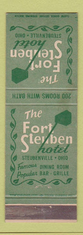 Matchbook Cover - Fort Steuben Hotel Steubenville OH