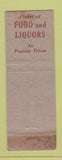 Matchbook Cover - Shamrock Restaurant Tap Room Chicago IL