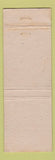 Matchbook Cover - Buckeye Union Insurance Tom Moorehead Zanesville OH WEAR