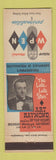 Matchbook Cover - WPEN Radio Philadelphia PA Art Raymond