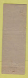 Matchbook Cover - Algonquin Club WEAR