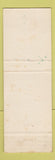 Matchbook Cover - Warner Heights Phillips 66 oil gas Springfield MA