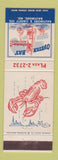 Matchbook Cover - Oyster Bay Restaurant Baltimore MD