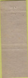 Matchbook Cover - Pokiok Lodge Cabins NB