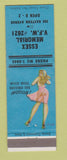 Matchbook Cover - VFW Essex Memorial pinup
