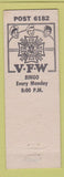 Matchbook Cover - American Legion Iroquois Hill Post Louisville KY poinup