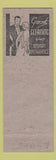 Matchbook Cover - Wm Schwarz Tailor Cleaner Barrington IL pinup