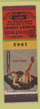 Matchbook Cover - Robert Christ Match Collector Harrisburg PA 1942 pinup