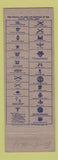 Matchbook Cover - Robert Christ Match Collector Harrisburg PA 1942 pinup