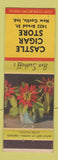 Matchbook Cover - Castle Cigar Store New Castle IN