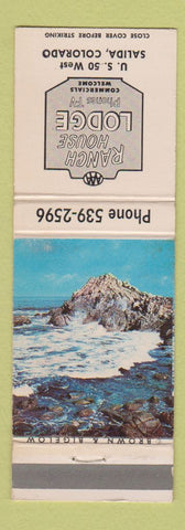 Matchbook Cover - Ranch House Lodge Salida Colorado