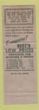 Matchbook Cover - Best Photo Service Syracuse NY