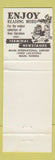 Matchbook Cover - Terminal Newstands Miami FL Airport