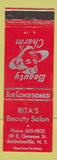 Matchbook Cover - Rita's Beauty Salon Baldwinsville NY