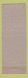 Matchbook Cover - Jack Wisener Congress Election