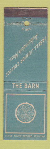 Matchbook Cover - Lasell Junior College Auburndale MA