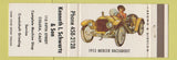 Matchbook Cover - Kenneth Schwartz Machine Shop Colusa CA #1