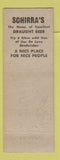 Matchbook Cover - Francis Donahue Restaurant Watkins Glen NY WEAR