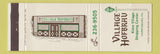 Matchbook Cover - Village Hofbrau Harrisburg PA