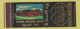 Matchbook Cover - Perdue Memorial Union University Lafayette IN
