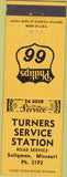 Matchbook Cover - Phillips 66 oil gas Seligman MO