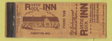 Matchbook Cover - Rustic Rock Inn Sikeston MO WEAR
