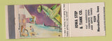 Matchbook Cover - Iowa Step and Tank Marshalltown IA