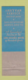 Matchbook Cover - Walser Rapid Transit Grey Van Lines Trucking Dubuque IA