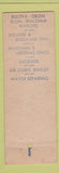 Matchbook Cover - Albert Jewelry Loans Sioux Falls SD