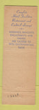 Matchbook Cover - Cliff Walk Manor Newport RI