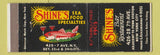 Matchbook Cover - Shine's Bar Restaurant New York City WEAR