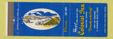 Matchbook Cover - Colonial Inn Motor Hotel St Petersburg Beach FL