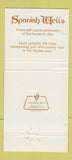 Matchbook Cover - Spanish Wells Golf Country Club Bonita Springs FL 30 Strike