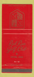Matchbook Cover - Red Run Golf Club Royal Oak MI 30 Strike