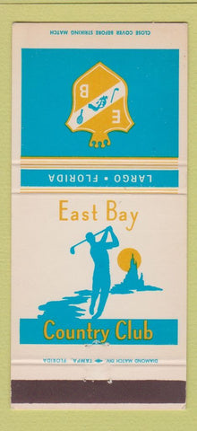 Matchbook Cover - East Bay Country Club Largo FL 30 Strike