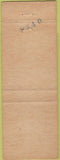Matchbook Cover - Hilltop Soda Shop Burnsville NC