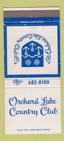 Matchbook Cover - Orchard Lake Country Club MI WEAR 30 Strike