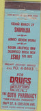 Matchbook Cover - Guth Pharmacy Bronx NY WEAR