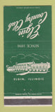Matchbook Cover - Elgin Country Club IL 30 Strike