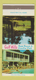 Matchbook Cover - Gulf Hills Dude Ranch Country Club Ocean Springs MS 30 Strike