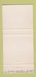 Matchbook Cover - York Road Golf Club Jamison PA 30 Strike