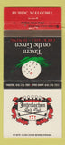 Matchbook Cover - Interlochen Golf Club Traverse City MI 30 Strike