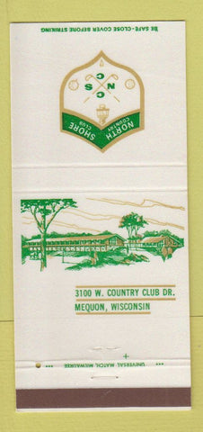 Matchbook Cover - North Shore Country Club Mequon WI 30 Strike