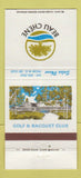 Matchbook Cover - Beau Chene Golf Racquet Club  Slidell? LA 30 Strike